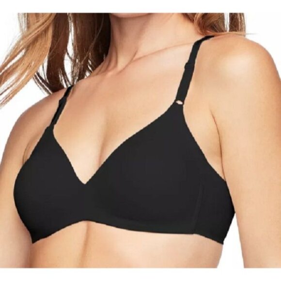 Warner's No Side Effects Wire-Free T-Shirt Bra Style-1056 Sz 36C (10-AL) - Picture 1 of 8